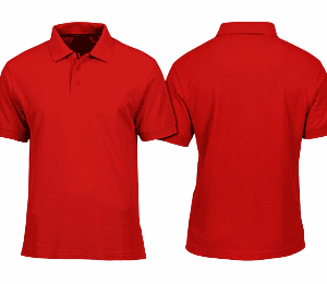 Polo cuello circular de colores